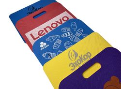 Нанесення логотипів на сидіння туристичне 350х300х8 мм