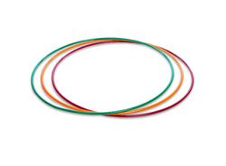 Обруч цільний гімнастичний металевий