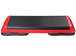 Степ-платформа 110 х 41 х 10/20см Червоно-Чорна