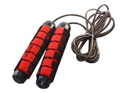 Скакалка швидкісна кросфіт зі ставним тросом